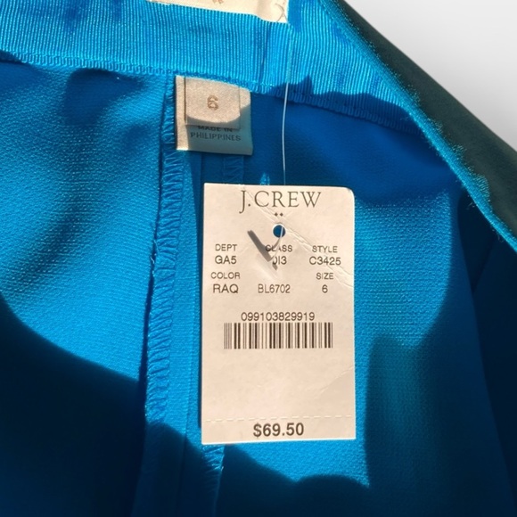 NWT J. Crew Skort Wrap Shorts Size 6 Lined 
Classic Fit Golf Brunch Beach - Picture 3 of 4